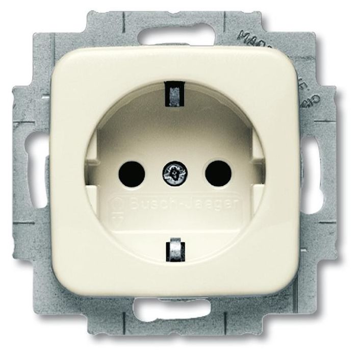 BUSCH JAEGER BJ 20EUCKS-212 Steckdosen-Einsatz Busch-Duro 2000 SI weiß 0 BUSCH JAEGER BJ 20EUCKS-212 Steckdosen-Einsatz Busch-Duro 2000 SI weiß 0