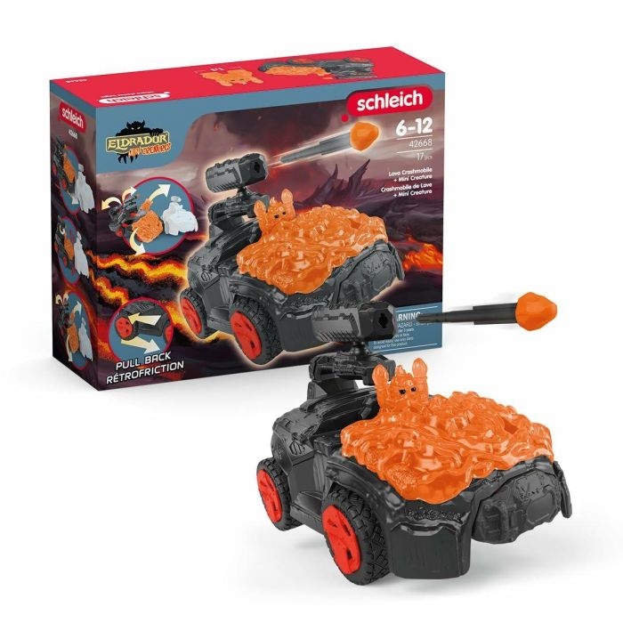 Schleich 42668 Eldrador Creatures Lava Crashmobile con Mini Criatura - Set de Coches con Figura Fantástica 0 Schleich 42668 Eldrador Creatures Lava Crashmobile con Mini Criatura - Set de Coches con Figura Fantástica 0