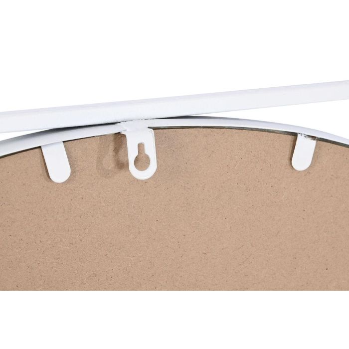 Espejo de pared DKD Home Decor Blanco 85,5 x 3 x 85,5 cm (3 Piezas) (3 Unidades) 1