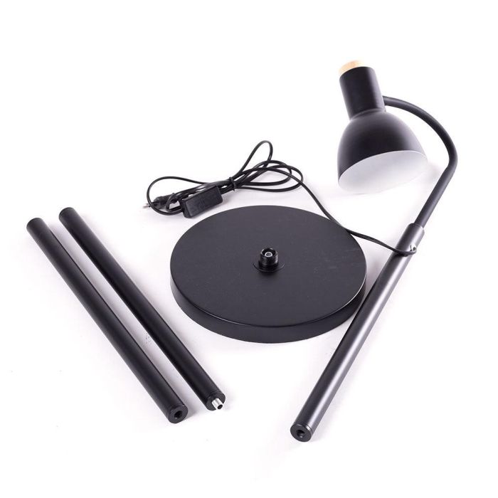 Lámpara de Suelo Recta Tom, diseño nórdico elegante, compatible con bombilla LED E27, ideal para hogar y negocio SKD-F010-B 5