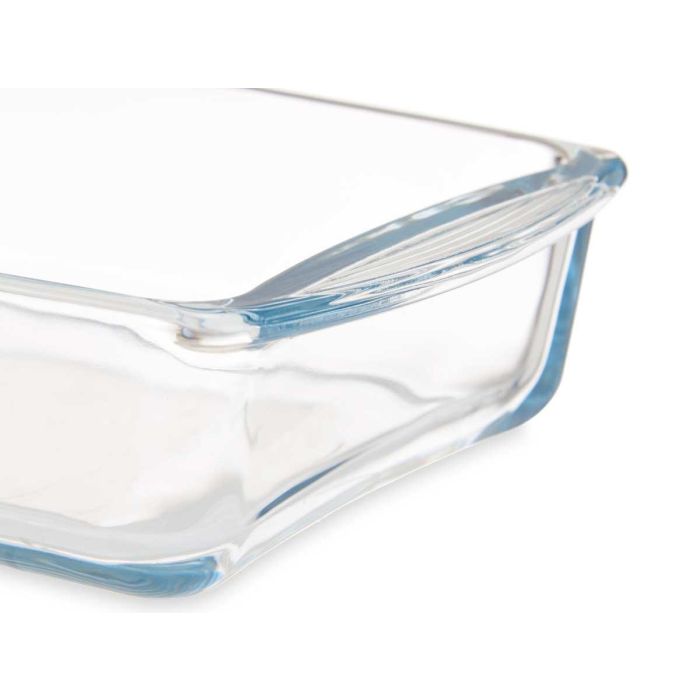 Pasabahce Bandeja Rectangular de Vidrio con Tapa 1320ml Borcam 26.3x15.5x6cm (Set de 4) 3 Pasabahce Bandeja Rectangular de Vidrio con Tapa 1320ml Borcam 26.3x15.5x6cm (Set de 4) 3