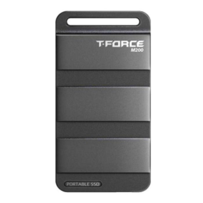 Team Group T-FORCE M200 SSD Externo 2 TB USB-C 3.2 Gen 2 Velocidad 2000 MB/s Negro