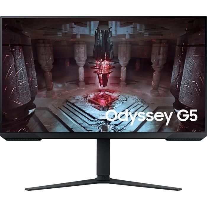 Monitor Gaming Samsung Odyssey G5 S32CG510EU 32"/ QHD/ 1ms/ 165Hz/ VA/ Regulable en altura/ Negro Monitor Gaming Samsung Odyssey G5 S32CG510EU 32"/ QHD/ 1ms/ 165Hz/ VA/ Regulable en altura/ Negro