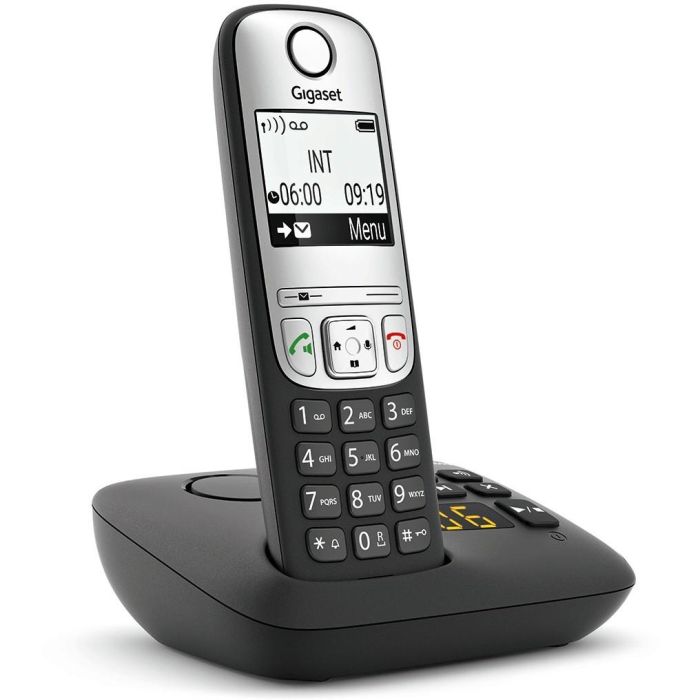 Gigaset A690A Teléfono DECT/analógico con Contestador Automático, Terminal Inalámbrico, Altavoz, 100 Contactos, Negro 4 Gigaset A690A Teléfono DECT/analógico con Contestador Automático, Terminal Inalámbrico, Altavoz, 100 Contactos, Negro 4