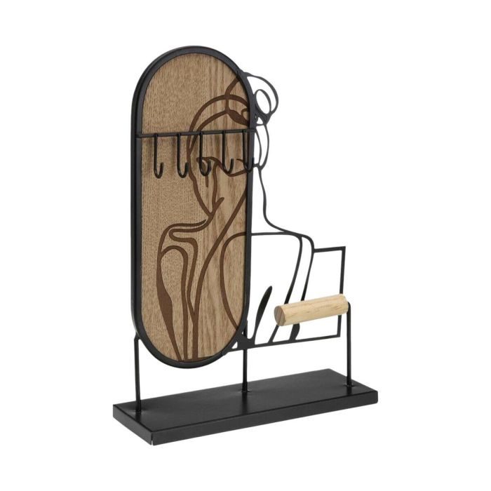 Joyero Decorativo Silueta Mujer Versa 7.5x28.5x20 cm Metal (2 Unidades) 1 Joyero Decorativo Silueta Mujer Versa 7.5x28.5x20 cm Metal (2 Unidades) 1