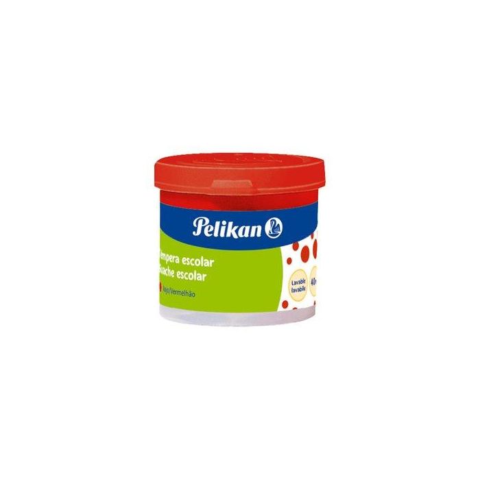 Tempera Pelikan 40 Ml (Bote) 742/40 Bermellon Nº58 (24005081) 6 unidades