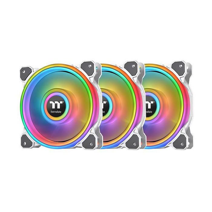 Thermaltake Riing Quad 12 RGB Ventilador para Radiador TT Premium Edition, Pack de 3, Blanco, 120mm 0 Thermaltake Riing Quad 12 RGB Ventilador para Radiador TT Premium Edition, Pack de 3, Blanco, 120mm 0