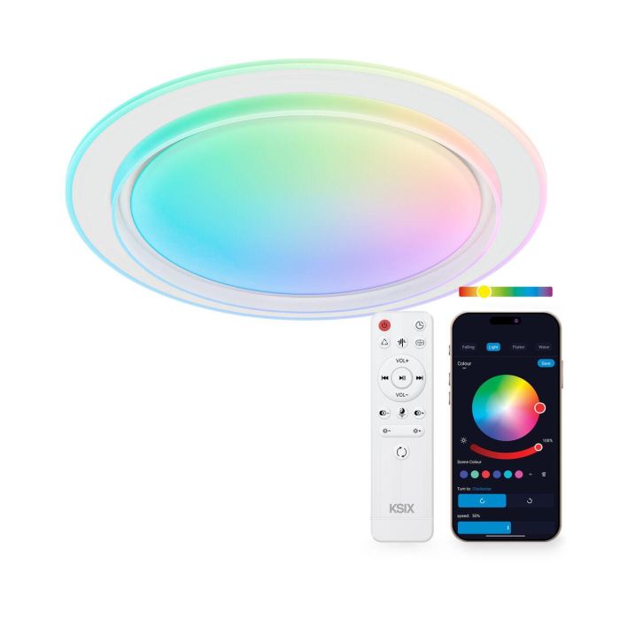 Plafón LED KSIX Sfera (3000k - 6500k) 6 Plafón LED KSIX Sfera (3000k - 6500k) 6