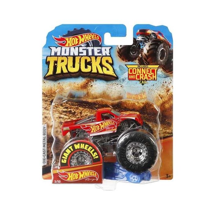 Mattel Coche Básico Monster Trucks Escala 1:64 - Modelos Surtidos
