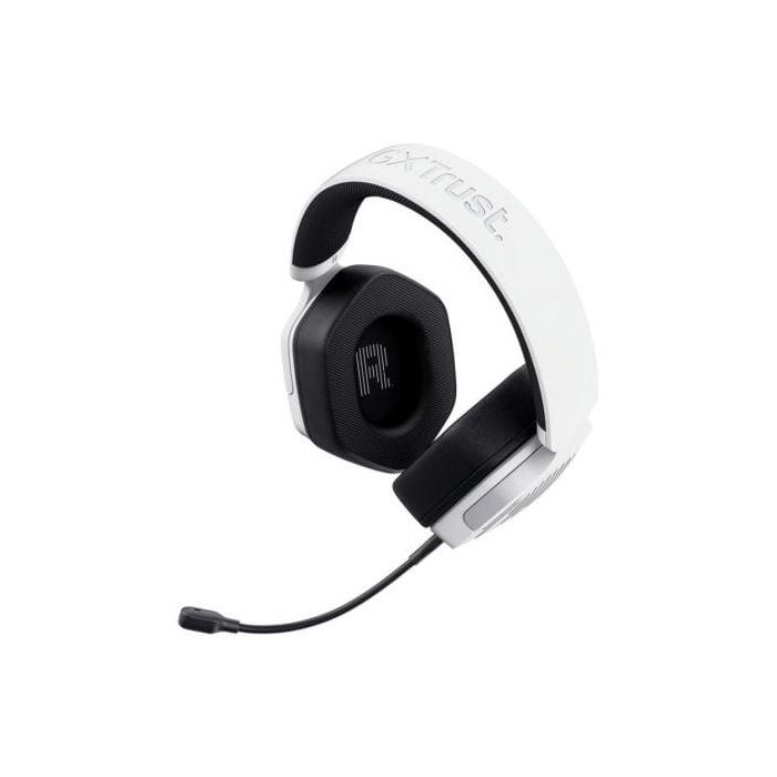 Trust Gaming GXT 492W Auriculares Gaming Multiplataforma con Micrófono Extraíble 50mm Jack 3.5 Blancos 1 Trust Gaming GXT 492W Auriculares Gaming Multiplataforma con Micrófono Extraíble 50mm Jack 3.5 Blancos 1