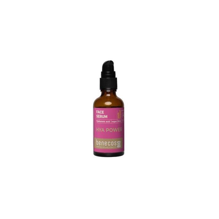 BENECOS Serum Facial Intenso con Ácido Hialurónico 50ml Bio - Cosmético BDIH Vegano
