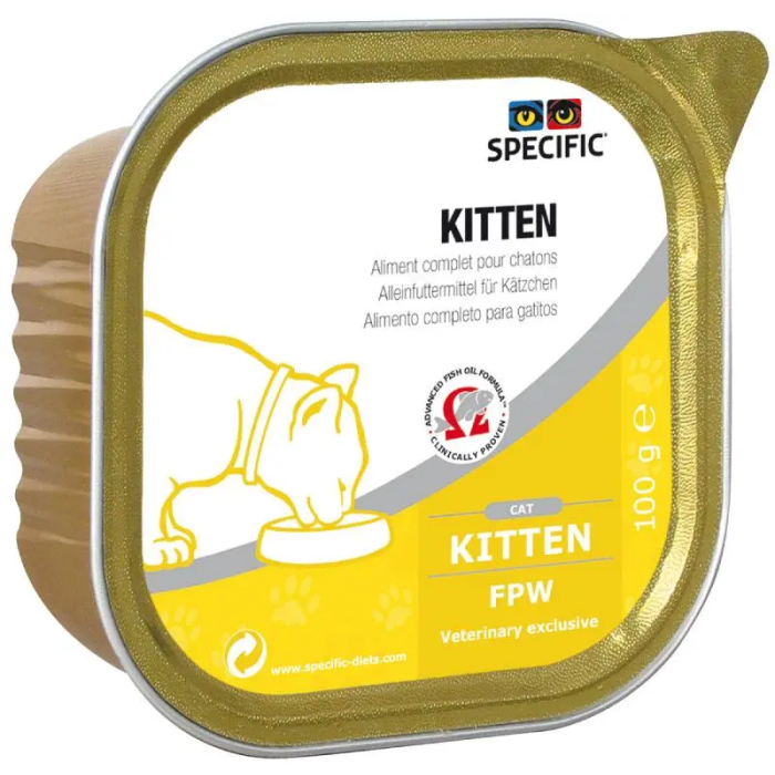 Specific Feline Kitten Fpw Caja 7x100 gr