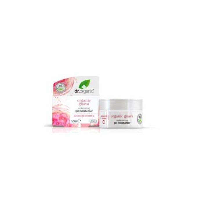DR. ORGANIC Crema Hidratante de Guayaba 50 ml para Piel Apagada y Cansada con Vitamina C