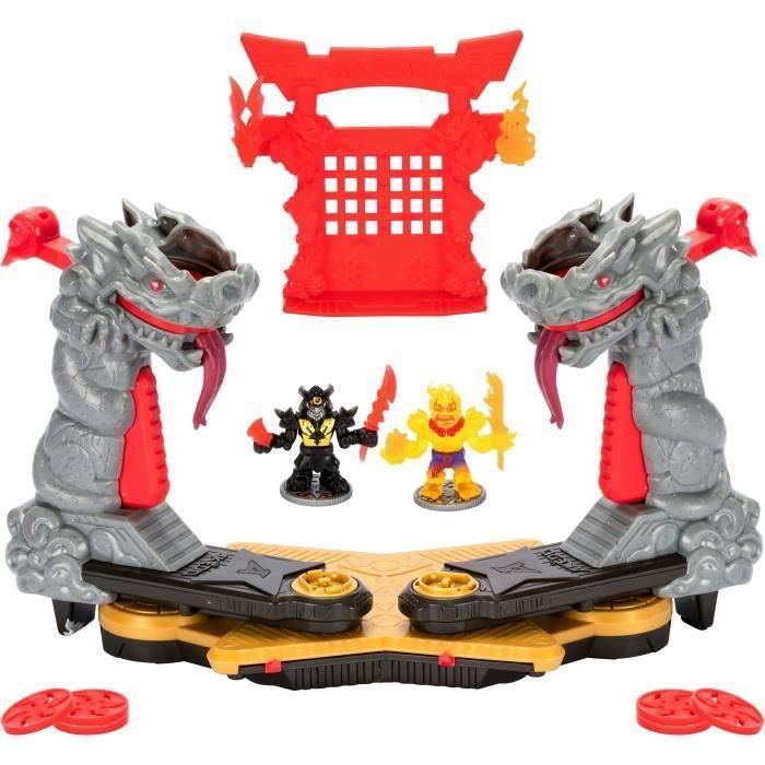 Ninja Fury Combat Arena - MOOSE TOYS - AKEDO - Combate con figuras, mandos y efectos de sonido 1