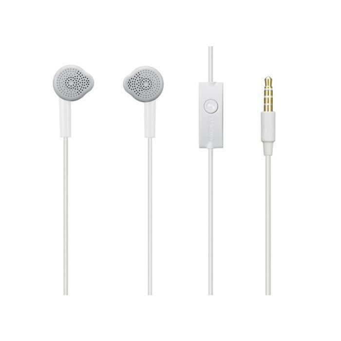 Samsung Auriculares con Micrófono en Línea y Conector 3.5 mm, Blanco Samsung Auriculares con Micrófono en Línea y Conector 3.5 mm, Blanco
