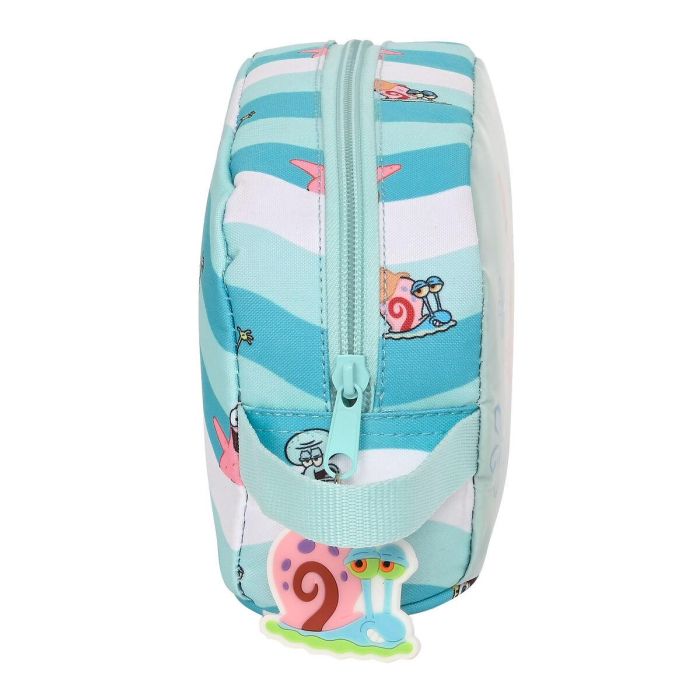 Portameriendas Térmico Spongebob Stay positive Azul Blanco (21.5 x 12 x 6.5 cm) 1 Portameriendas Térmico Spongebob Stay positive Azul Blanco (21.5 x 12 x 6.5 cm) 1