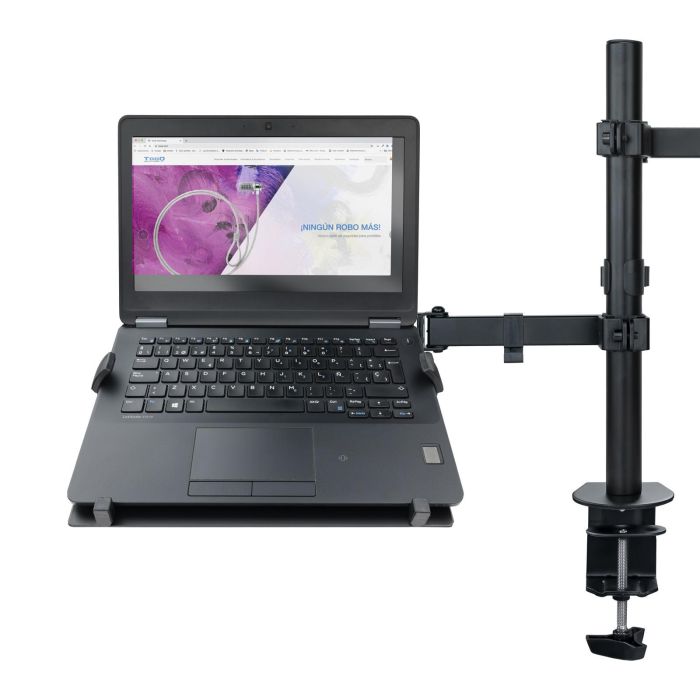 TOOQ SOPORTE MESA MONITOR/PORTÁTIL 2 BRAZOS NEGRO 2 TOOQ SOPORTE MESA MONITOR/PORTÁTIL 2 BRAZOS NEGRO 2