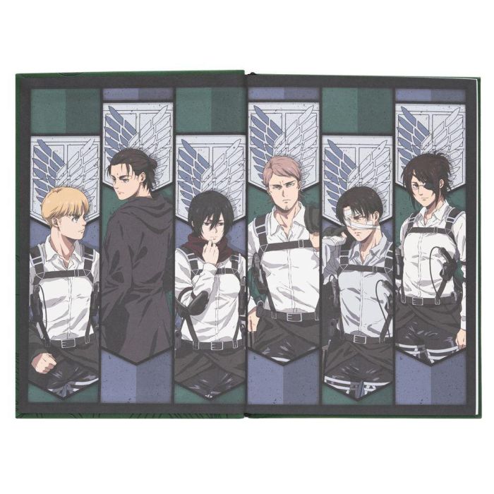 Cuaderno premium A5 Attack on Titan 3