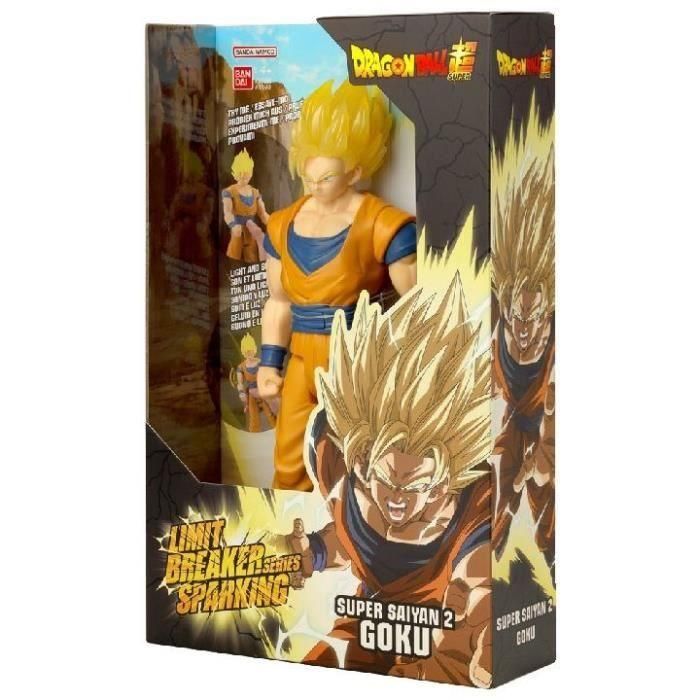 Figura Gigante Limit Breaker 30 cm Super Saiyan 2 Goku - Sparking Goku Sonido y Luz - BANDAI - Dragon Ball Super 4