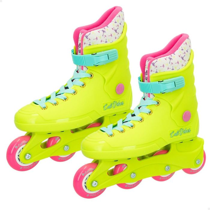 Patines en Línea Colorbaby Amarillo 36-37 (4 Unidades) 6