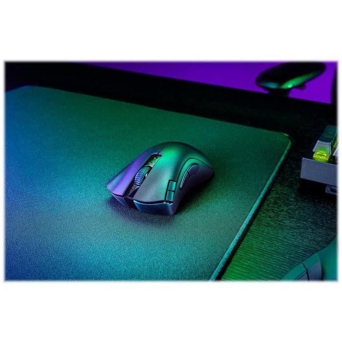 RAZER - Ratón para juegos - DEATHADDER V2 X HYPERSPEED 1