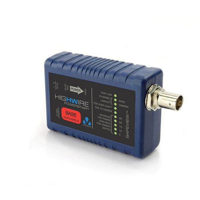 Veracity Highwire Base Unit, 1.5W, 100Base-T Ethernet, Blue Veracity Highwire Base Unit, 1.5W, 100Base-T Ethernet, Blue