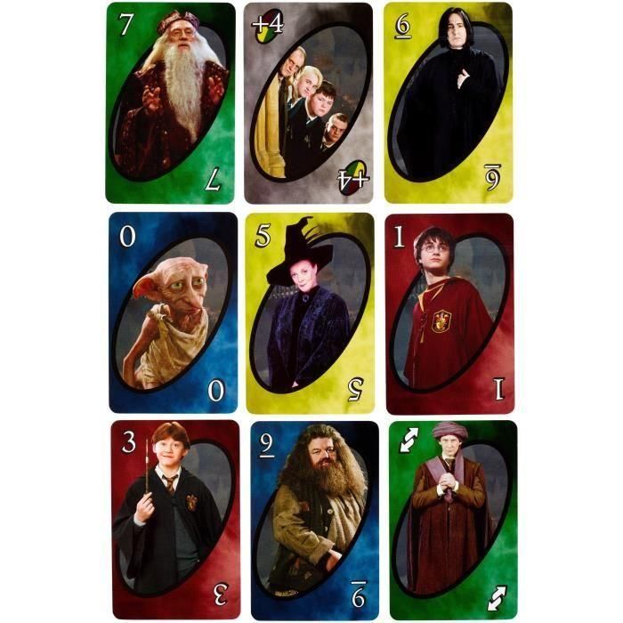 Juego Uno Harry Potter Fnc42 Mattel Games 2