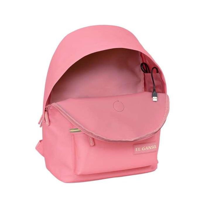 Safta Mochila Doble Para Portátil 15,6"+Usb 24,55 L El Ganso Basics "Marsala" 4 Safta Mochila Doble Para Portátil 15,6"+Usb 24,55 L El Ganso Basics "Marsala" 4