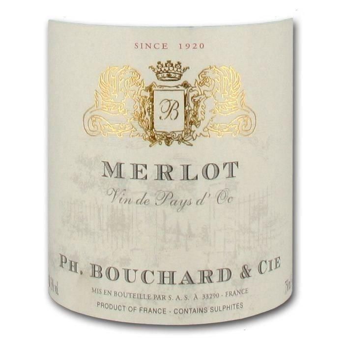 Philippe Bouchard Merlot - Vino tinto del Languedoc Rosellón 1