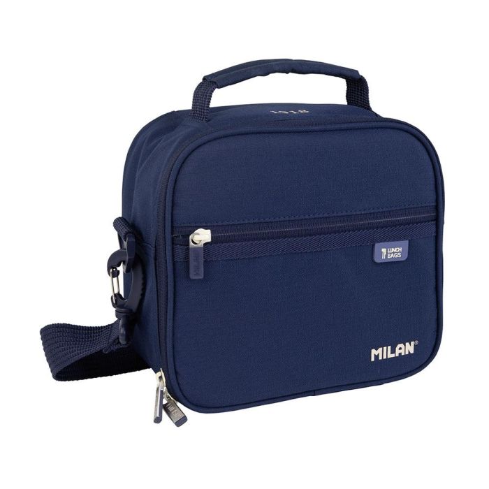 Milan Bolsa Isotérmica Porta Alimentos Con 3 Recipientes 3,5 L Serie 1918 Azul Marino Milan Bolsa Isotérmica Porta Alimentos Con 3 Recipientes 3,5 L Serie 1918 Azul Marino