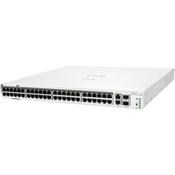 HP Enterprise Aruba Instant On 1960 RM Switch Gestionado L2+ Gigabit 48 Puertos 2x 10G 2x SFP+ Apilable para Redes Empresariales 2