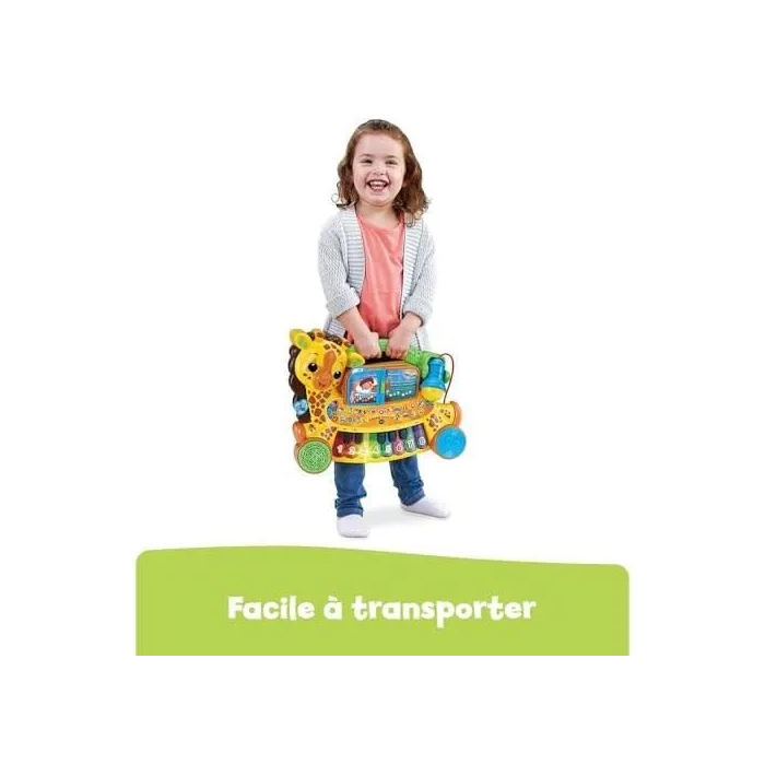 Vtech VTE3417765603051 Mi Piano Jirafa Jungle Rock Idioma Francés 4