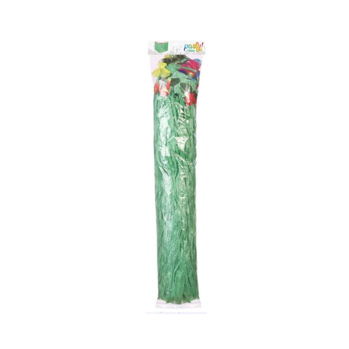 Faldón Decorativo Verde 275x75 cm con Flores para Fiesta Hawaiana, Accesorio para Mesa Tropical 1 Faldón Decorativo Verde 275x75 cm con Flores para Fiesta Hawaiana, Accesorio para Mesa Tropical 1