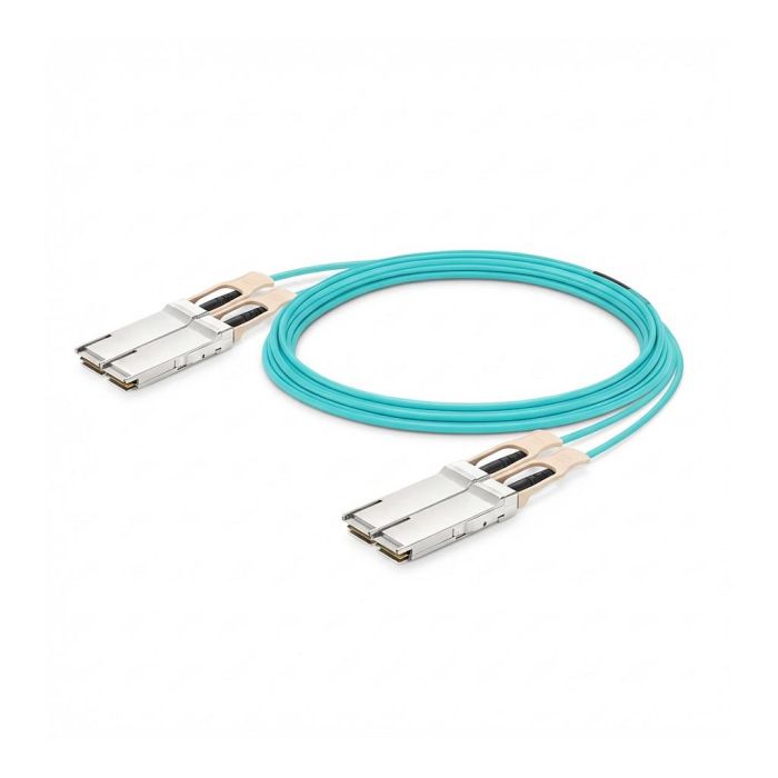 NVIDIA MFA7U10-H003 Cable InfiniBand QSFP a 2x QSFP56, 400 Gb/s HDR, 3 m, Azul, Macho/Macho NVIDIA MFA7U10-H003 Cable InfiniBand QSFP a 2x QSFP56, 400 Gb/s HDR, 3 m, Azul, Macho/Macho