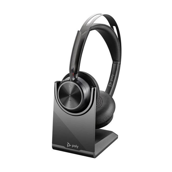 HP Poly VFOCUS2 USB-A Headset with charge stand 2 HP Poly VFOCUS2 USB-A Headset with charge stand 2