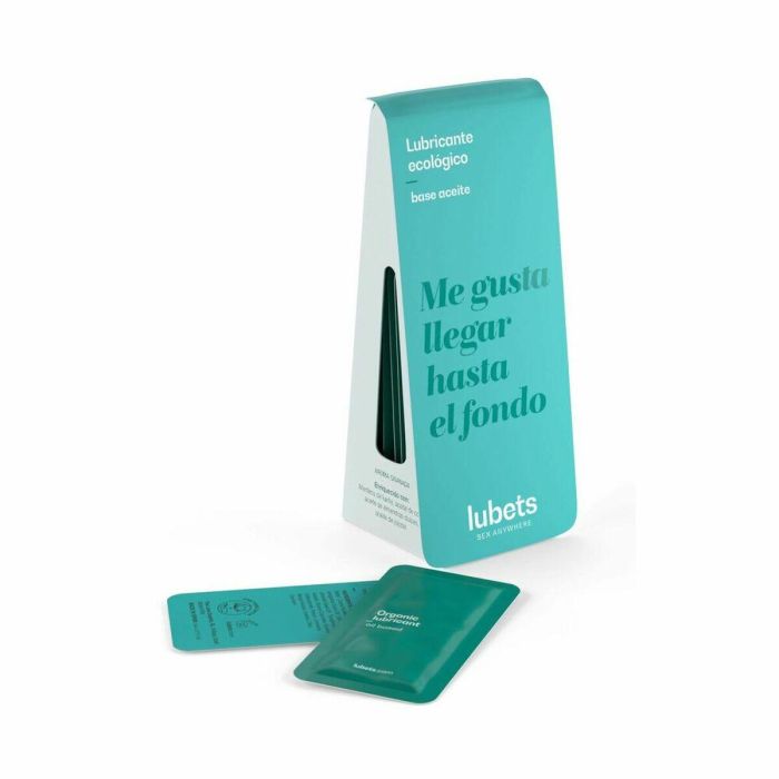 Lubets Lubricante Ecológico Base Aceite y Aceite de Masaje Natural, Granada, Dermatológicamente Probado, pH Respetuoso, 10 x 5ml (50ml) 2