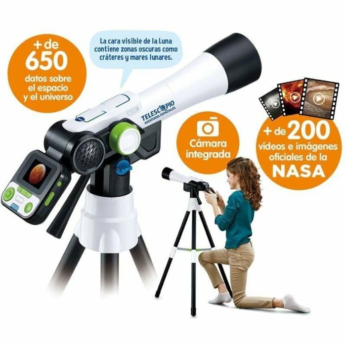 Telescopio Infantil Vtech 80-614522-022 3 Telescopio Infantil Vtech 80-614522-022 3