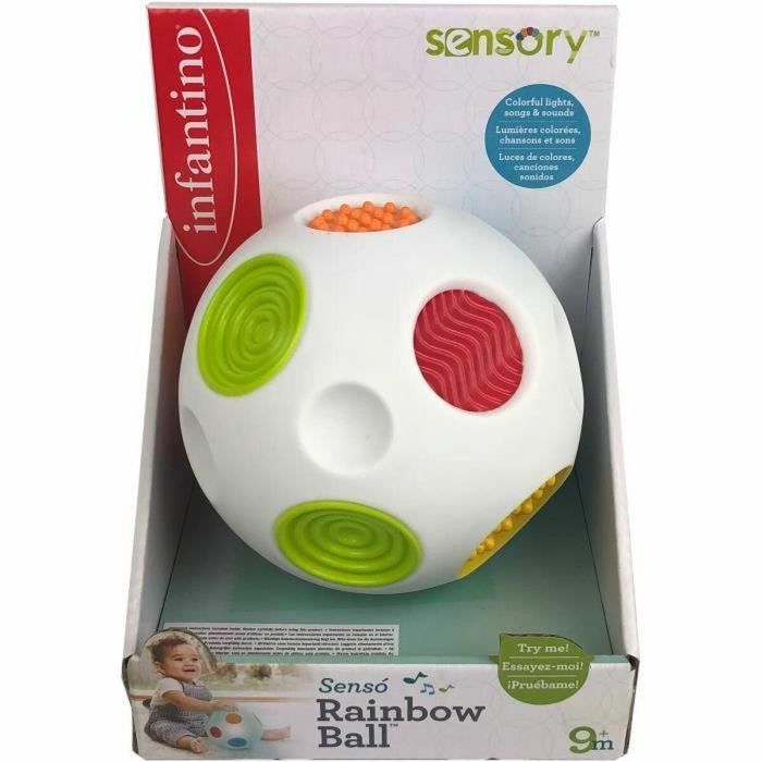 Infantino Senso Baby Game Sound Ball Juguete Interactivo para Bebés con Melodías y Luces 2