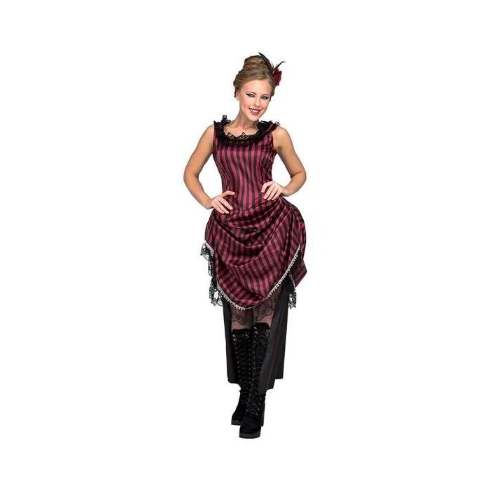 Disfraz chica saloon rosa talla m-l Disfraz chica saloon rosa talla m-l