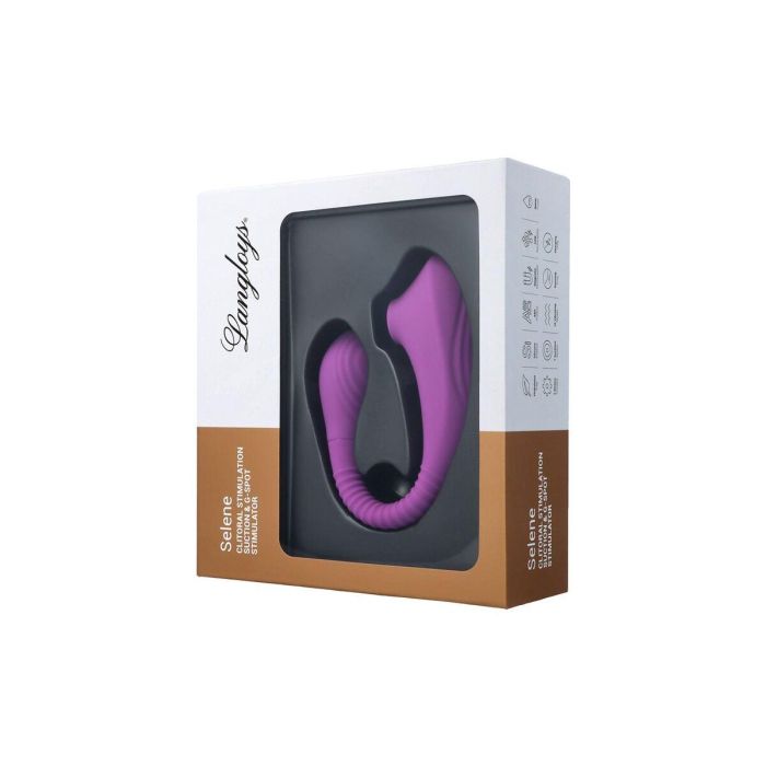 Succionador de Clítoris Langloys SELENE  Morado 3