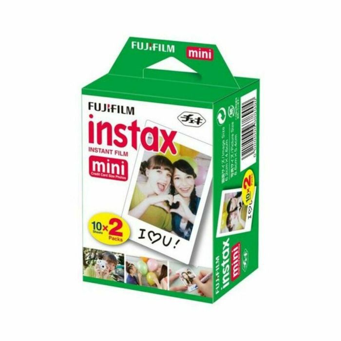 PAPEL FOTOGRAFICO FUJIFILM INSTAX 5 - 20 HOJAS - COMPATIBILIDAD SEGUN ESPECIFICACIONES