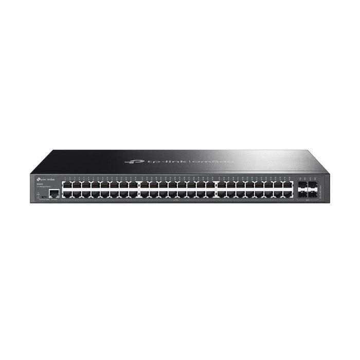 TP-Link SG3452 M RM Switch Gestionado Gigabit Omada de 48 Puertos PoE+ y 4 Puertos SFP+