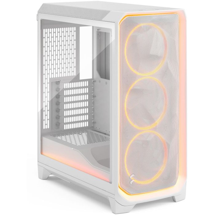 Fractal Design Meshify 3 Midi Torre ATX EATX micro ATX Mini-ITX Blanca Panel de Vidrio Templado RGB Clear Tint 5