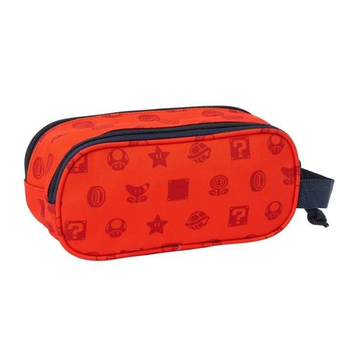 Safta Portatodo Doble 3D Super Mario Bros, Estuche Escolar Infantil con Doble Compartimento, para Niños y Niñas +3 Años - 21x8x6cm 1 Safta Portatodo Doble 3D Super Mario Bros, Estuche Escolar Infantil con Doble Compartimento, para Niños y Niñas +3 Años - 21x8x6cm 1