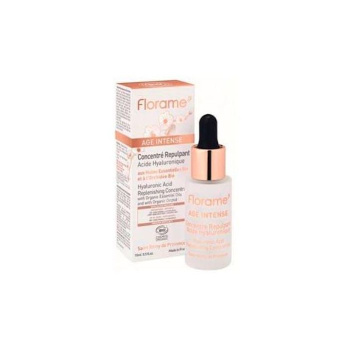 FLORAME Age Intense Serum Redensificante Ácido Hialurónico Vegetal Piel Apagada Anti-arrugas 15 ml