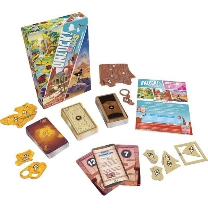 Asmodee ASMSCOUNLK02FR ¡Desbloquear! Historias de epoques para niños - Juego de mesa 1