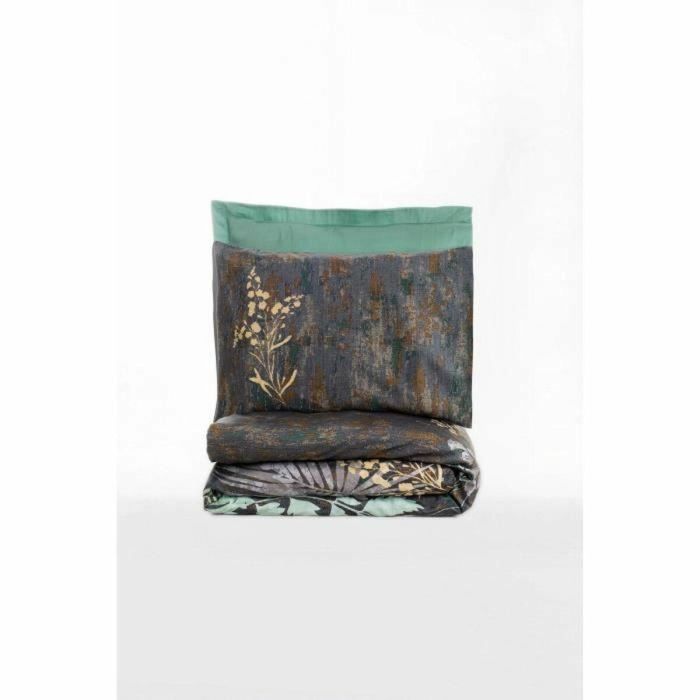 ASI8683742886563 Juego de Cama Menta - Funda Nórdica 220x240 cm + 2 Fundas Almohada 60x60 cm - 100% Algodón Satén 2 ASI8683742886563 Juego de Cama Menta - Funda Nórdica 220x240 cm + 2 Fundas Almohada 60x60 cm - 100% Algodón Satén 2