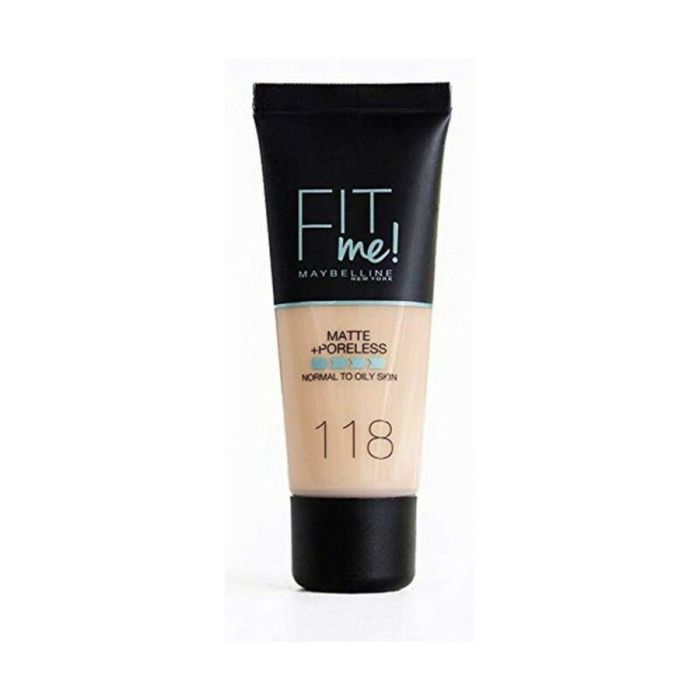 Base de Maquillaje Fluida Fit me Maybelline 30 ml 24