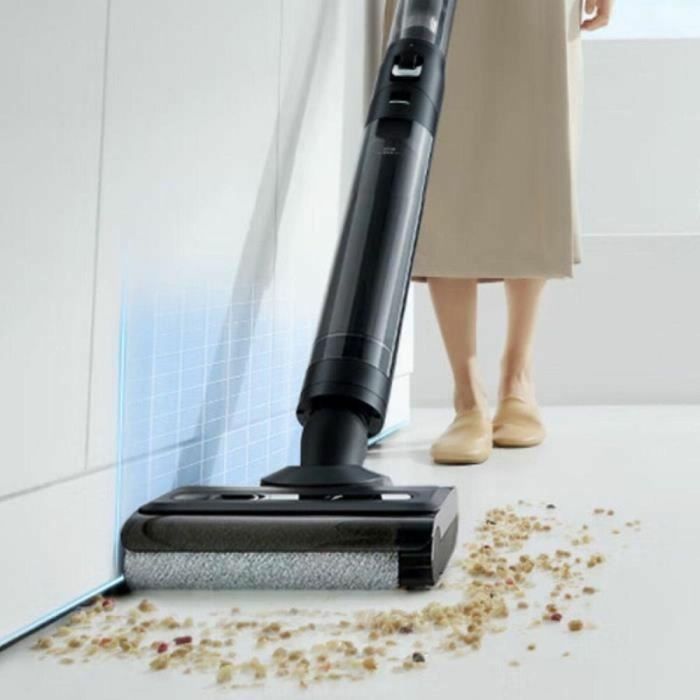 Eziclean EZI1717081890313 Aspiradora inalámbrica Cyclowash P12 Combo húmedo y seco 200W, 25 min, 13.5 kPa, Negra 8