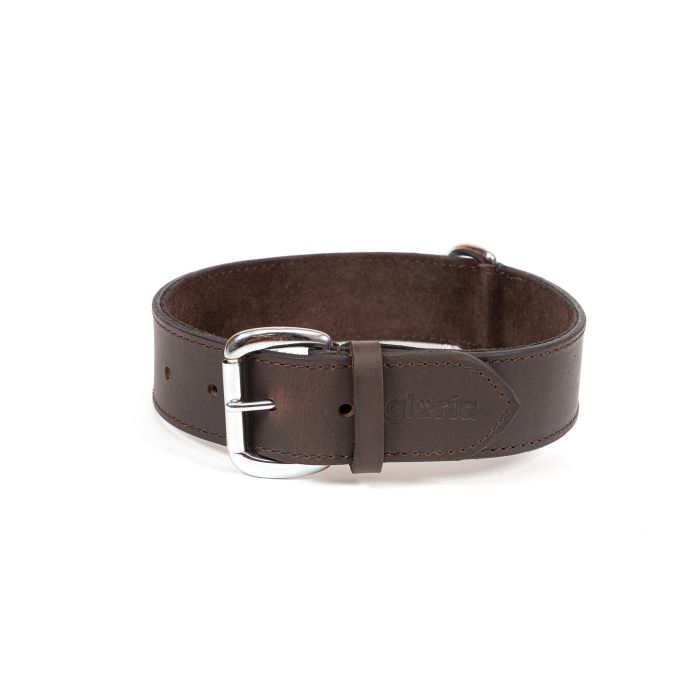 Gloria Collar Liso de Cuero Genuino Premium para Perros de Razas Grandes Molosas 80x4cm Marrón - Control y Confort Óptimo 6 Gloria Collar Liso de Cuero Genuino Premium para Perros de Razas Grandes Molosas 80x4cm Marrón - Control y Confort Óptimo 6